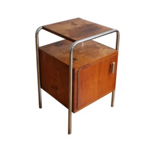 1930's Modernist Bedside Table by Mucke Melder