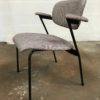 Grey Armchair by Willy van Der Meerenfor Tubax, 1950s, Set of 2