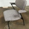 Grey Armchair by Willy van Der Meerenfor Tubax, 1950s, Set of 2