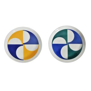 Gio Ponti for Franco Pozzi Ceramic Plates