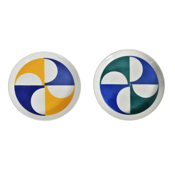 Gio Ponti for Franco Pozzi Ceramic Plates