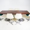 Maurice Burke for Arkana, 6 Dining Chairs With Original Seat Pads