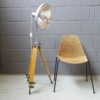 industrial floor lamp, tripod lamp lampe up to 200 cm, industrial lamp