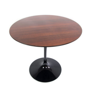 1980s Eero Saarinen Tulip table with walnut