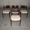 Series of 4 chairs 1960s