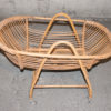 Rattan cradle from the 60's Rattan cradle from the 60's