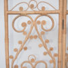 70s peacock folding screen