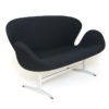 Authentic Danish Swan Sofa designed by Arne Jacobsen for Fritz Hansen