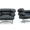 Pair of Bauhaus Chairs "Bibendum" design Eileen Gray for Vereinigte Werkstätten
