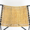Pair of 50s woven cane stools design attr. Gian Franco Legler