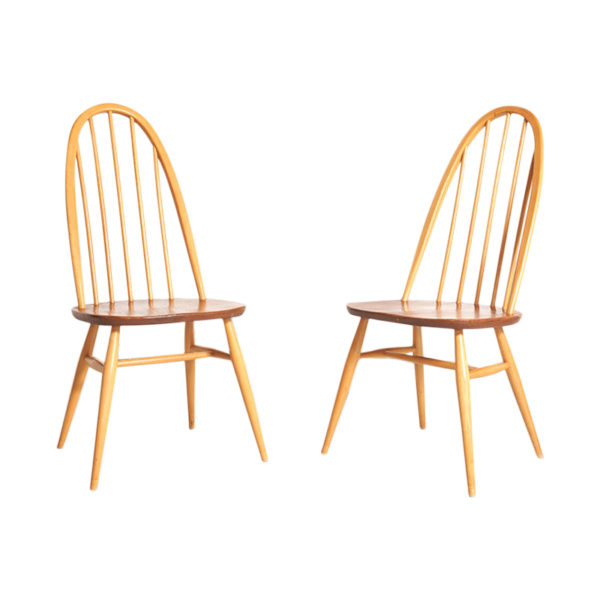 Pair of Ercol chairs 1960