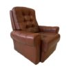 Leather armchair - Himolla - Germany, 1970s.