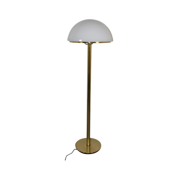 Large Vintage Floor Lamp from Glashütte Limburg Large Vintage Floor Lamp from Glashütte Limburg