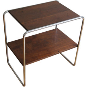 Modernist Tubular Side Table