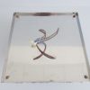 Italian Murano glass wall lamp or ceiling lamp by Zuccheri for Venini, large mid century ceiling lamps 40 x 40 Italian Murano glass wall lamp or ceiling lamp by Zuccheri for Venini, large mid century ceiling lamps 40 x 40
