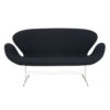Authentic Danish Swan Sofa designed by Arne Jacobsen for Fritz Hansen