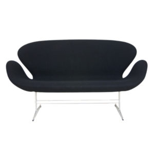 Authentic Danish Swan Sofa designed by Arne Jacobsen for Fritz Hansen