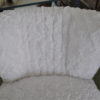 Pair Of Cocktail Chairs White Faux Fur