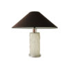 Midcentury Modern Design Art Deco Style Glass Table Lamp 1970's Midcentury Modern Design Art Deco Style Glass Table Lamp 1970's
