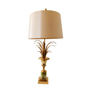 Hollywood Regency Style Palmier Lamp by Maison Jansen 1970's