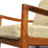 Elegant teak easy chairs “Senator series” by Ole Wanscher for Cado, 1960s