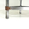 1960’s brutalist coffee table attributed to Jacques Adnet