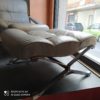 Armchair + pouff Giulio Moscatelli Sayonara