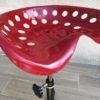Vintage high and ajustable industrial Stool