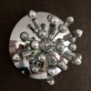 Boulanger Space Age Design Sputnik Large Ceiling or Wall Sconce Lamp 1960's