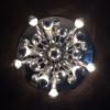 Boulanger Space Age Design Sputnik Large Ceiling or Wall Sconce Lamp 1960's