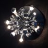 Boulanger Space Age Design Sputnik Large Ceiling or Wall Sconce Lamp 1960's