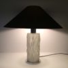 Midcentury Modern Design Art Deco Style Glass Table Lamp 1970's Midcentury Modern Design Art Deco Style Glass Table Lamp 1970's