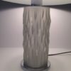 Midcentury Modern Design Art Deco Style Glass Table Lamp 1970's Midcentury Modern Design Art Deco Style Glass Table Lamp 1970's