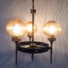 Midcentury Modern Atomic Age Design Pendant hanging Lamp 1950's