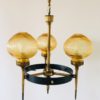 Midcentury Modern Atomic Age Design Pendant hanging Lamp 1950's