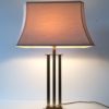 Hollywood Regency Style Large Brass Table Lamp 1970's Hollywood Regency Style Large Brass Table Lamp 1970's