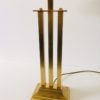Hollywood Regency Style Large Brass Table Lamp 1970's Hollywood Regency Style Large Brass Table Lamp 1970's