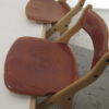 Table and 6 chairs Marc Held 1983 Edition Bessière