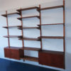 Vintage Danish Teak Modular Shelf System, 1960s