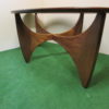 Table basse "astro" ovale en teck G-Plan