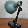 Industrial Plastic and Steel Table Lamp, 1980s Industrial Plastic and Steel Table Lamp, 1980s