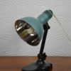 Industrial Plastic and Steel Table Lamp, 1980s Industrial Plastic and Steel Table Lamp, 1980s