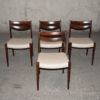 Series of 4 chairs 1960s