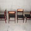 Series of 4 Spanish chairs Mocholi, 60/70