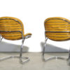 Set of 2 “Sabrina” dining chairs by Gastone Rinaldi for Rima