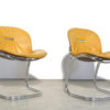 Set of 2 “Sabrina” dining chairs by Gastone Rinaldi for Rima