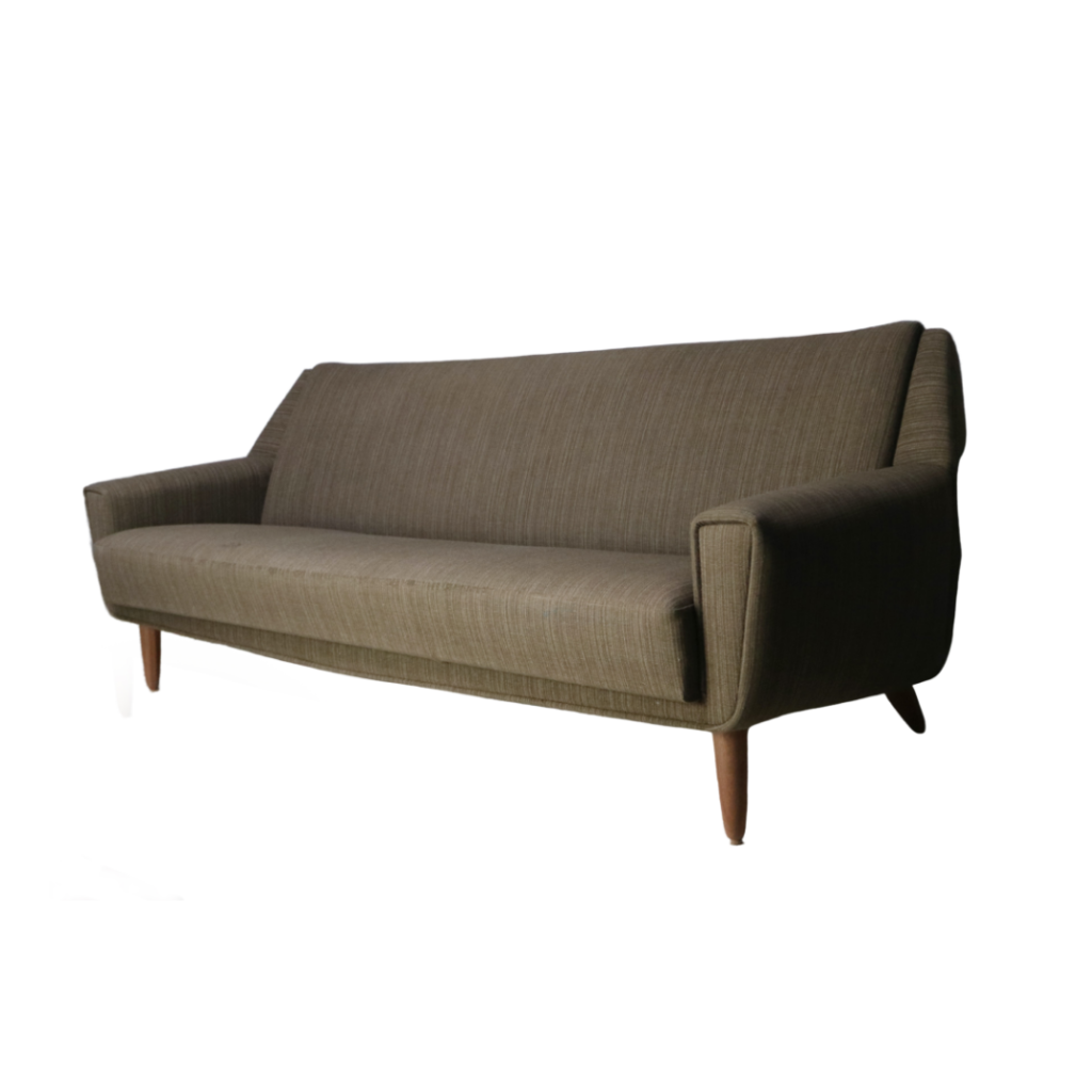 1960’s Danish mid century modern three seat sofa