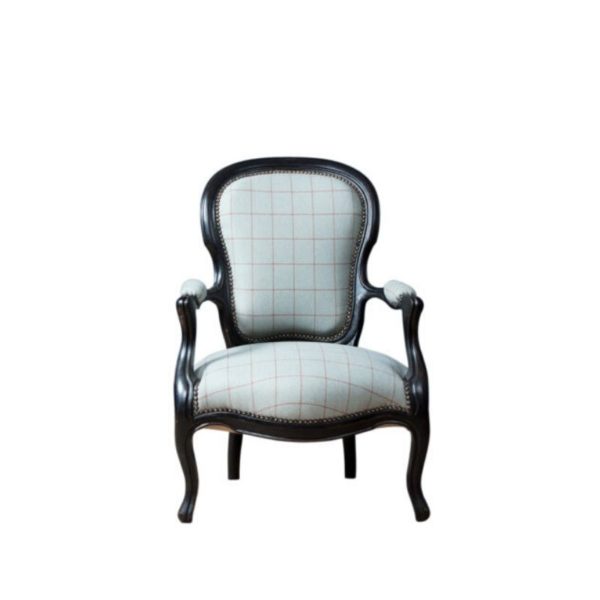 18th Century Carved French Beech Wood Louis XIV Fauteuil Chair