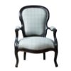 18th Century Carved French Beech Wood Louis XIV Fauteuil Chair