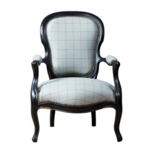 18th Century Carved French Beech Wood Louis XIV Fauteuil Chair